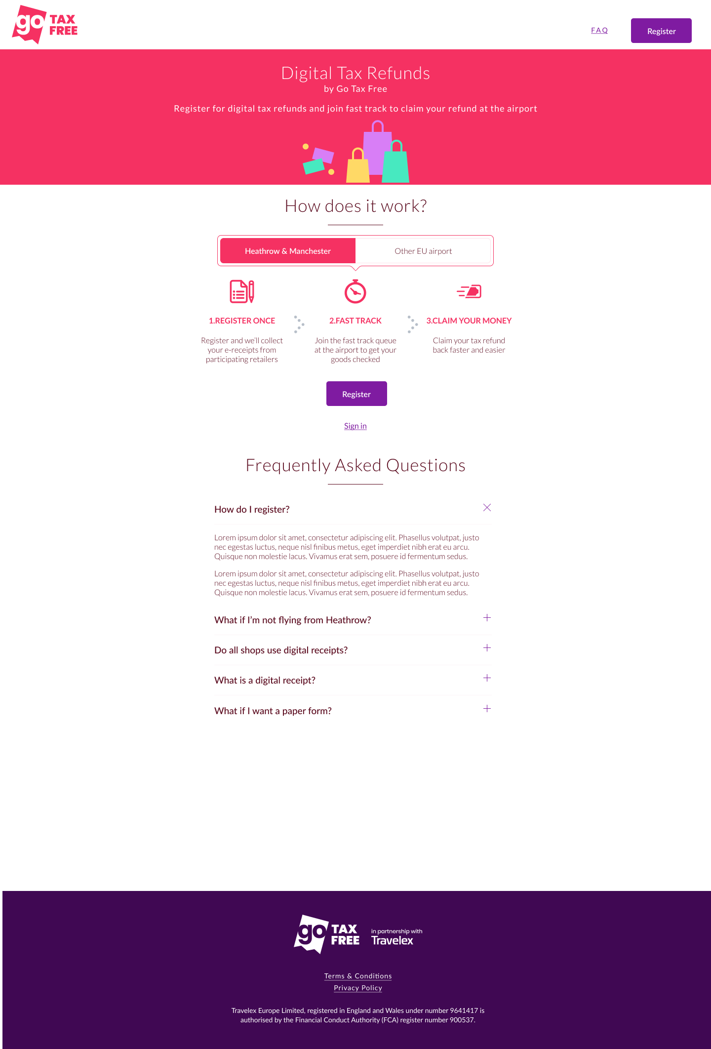 Original process-centric homepage